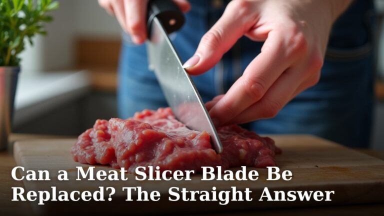 Can a Meat Slicer Blade Be Replaced? The Straight Answer