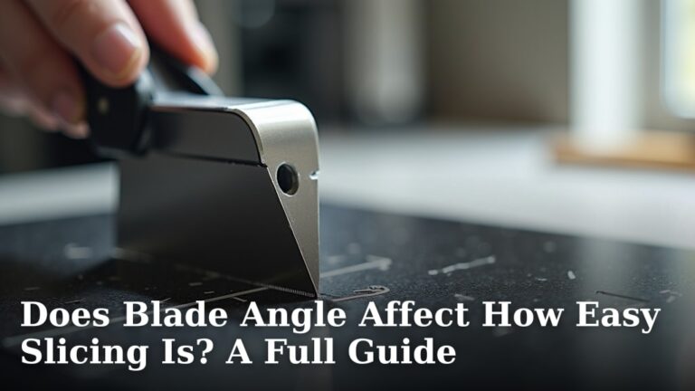 Does Blade Angle Affect How Easy Slicing Is? A Full Guide