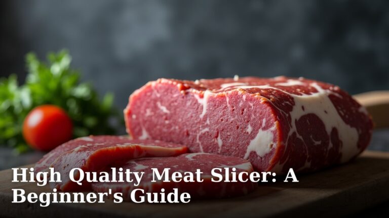 High Quality Meat Slicer: A Beginner's Guide