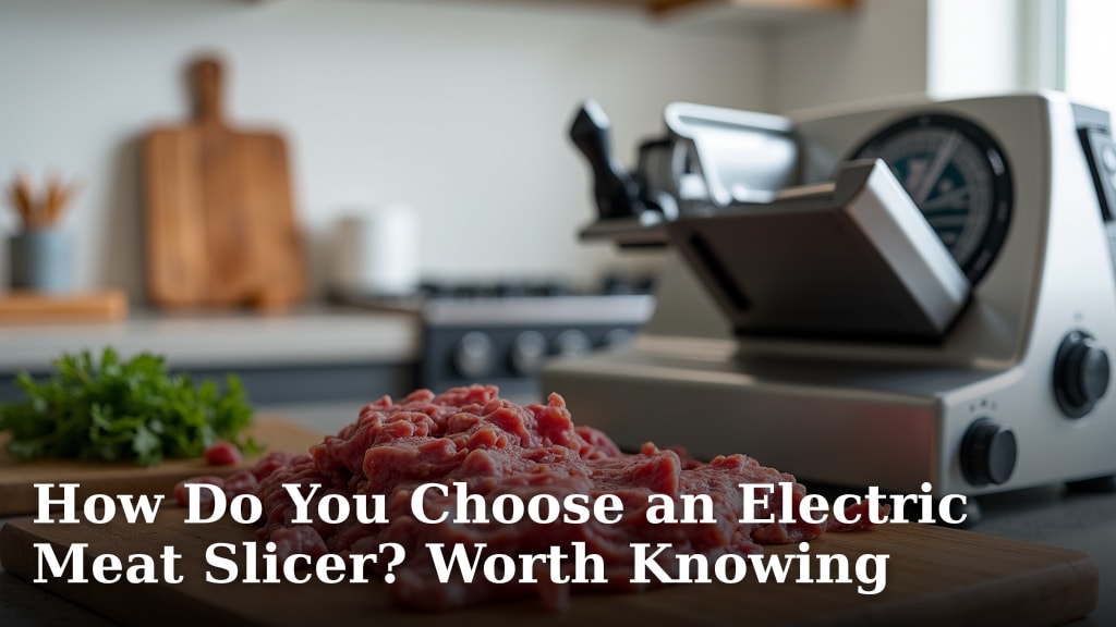 How Do You Choose an Electric Meat Slicer? Worth Knowing