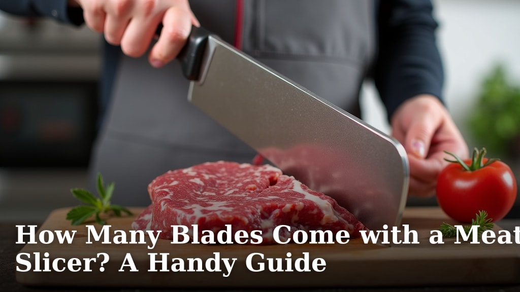 How Many Blades Come with a Meat Slicer? A Handy Guide