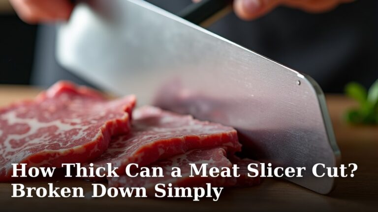 How Thick Can a Meat Slicer Cut? Broken Down Simply