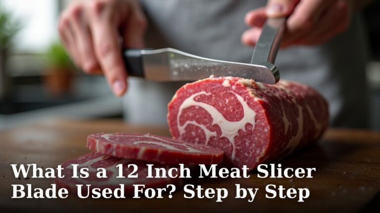 What Is a 12 Inch Meat Slicer Blade Used For? Step by Step