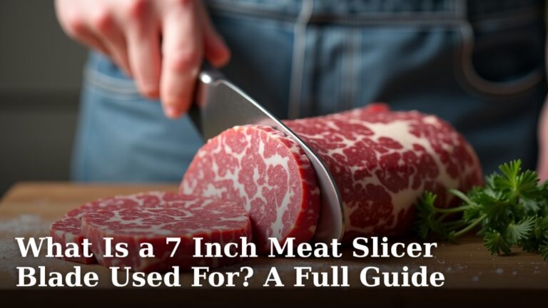 What Is a 7 Inch Meat Slicer Blade Used For? A Full Guide