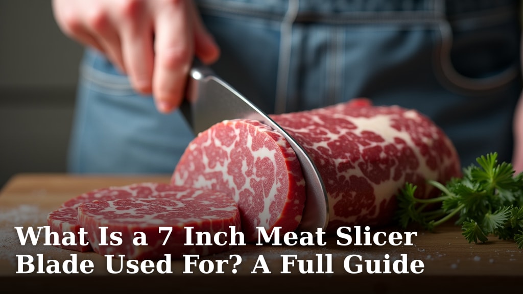 What Is a 7 Inch Meat Slicer Blade Used For? A Full Guide