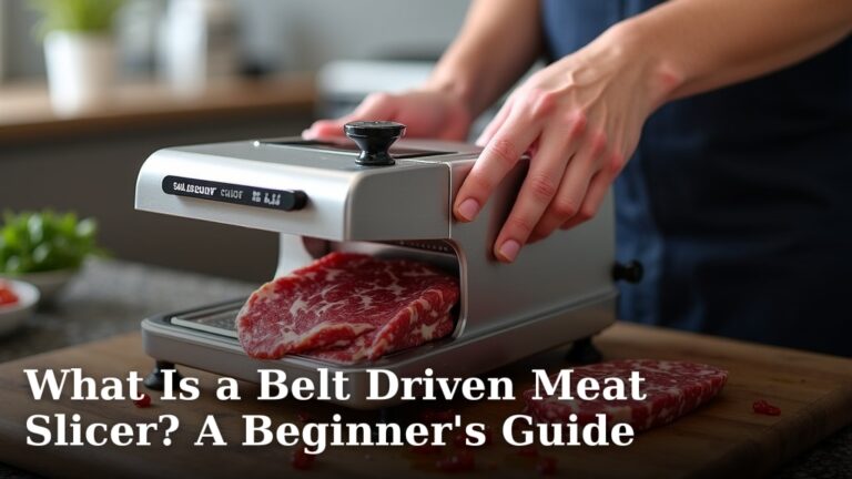 What Is a Belt Driven Meat Slicer? A Beginner's Guide