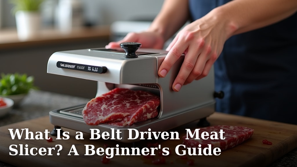What Is a Belt Driven Meat Slicer? A Beginner's Guide