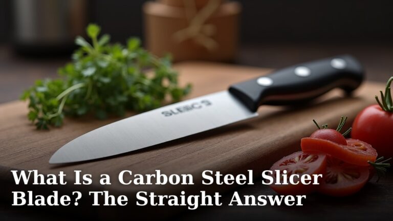 What Is a Carbon Steel Slicer Blade? The Straight Answer