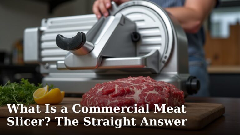What Is a Commercial Meat Slicer? The Straight Answer