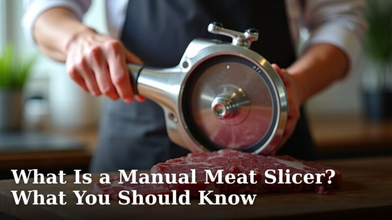 What Is a Manual Meat Slicer? What You Should Know