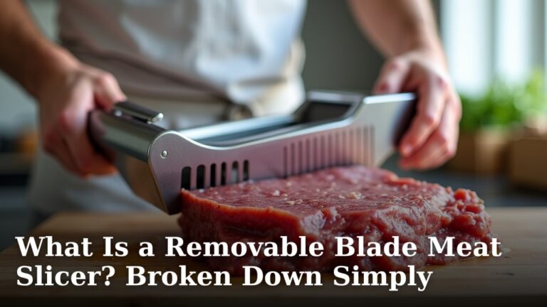 What Is a Removable Blade Meat Slicer? Broken Down Simply