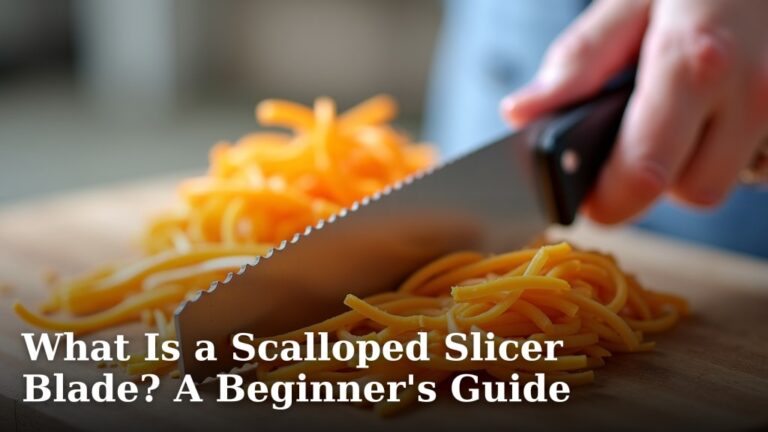 What Is a Scalloped Slicer Blade? A Beginner's Guide