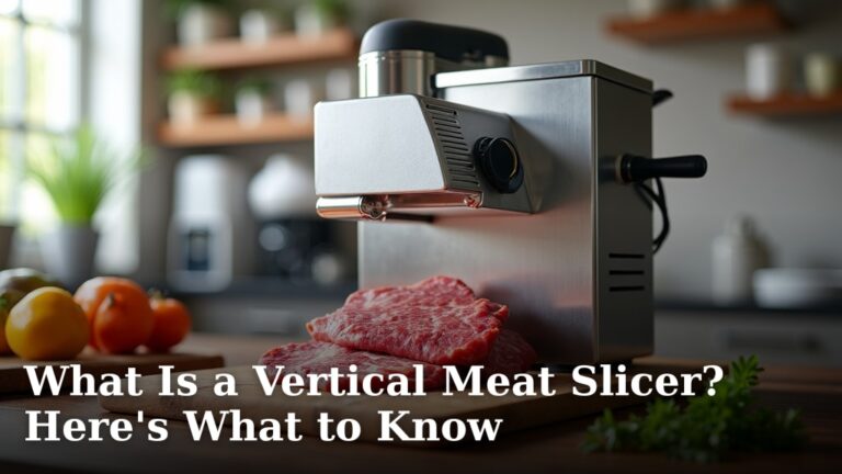 What Is a Vertical Meat Slicer? Here's What to Know