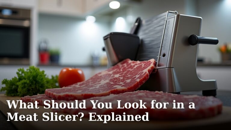 What Should You Look for in a Meat Slicer? Explained