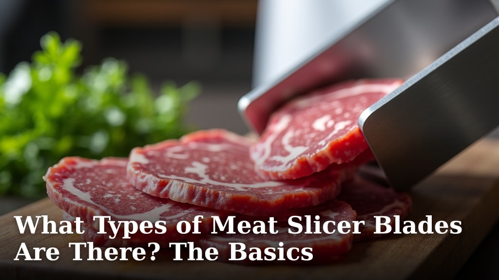 What Types of Meat Slicer Blades Are There? The Basics